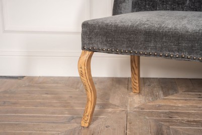 upholstered wingback bench